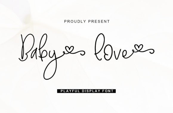 Baby Love Font - Featured Image