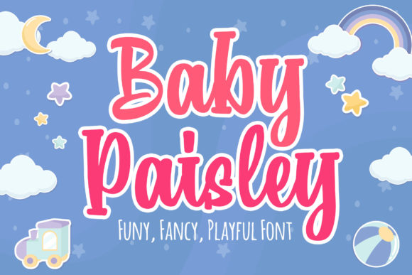 Baby Paisley Font - Featured Image