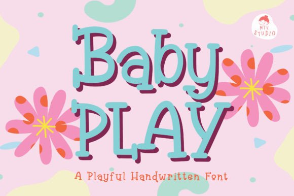 Baby Play Font Font - Featured Image