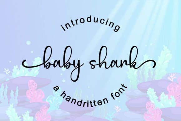 Baby Shark Font - Featured Image