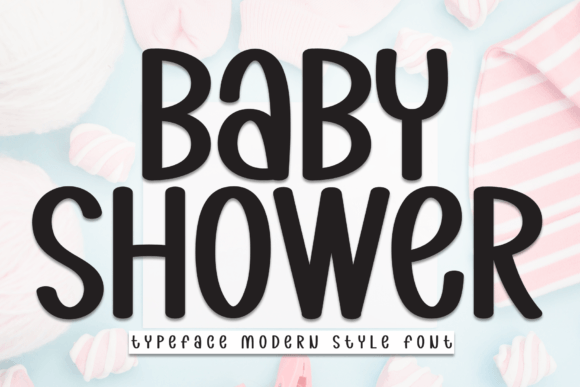 Baby Shower Font - Featured Image