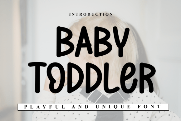Baby Toddler Font - Featured Image