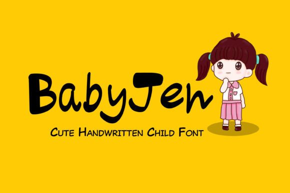 Babyjen Font - Featured Image