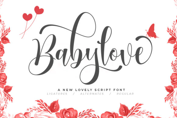 Babylove Font - Featured Image
