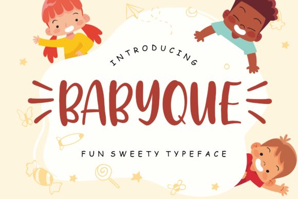 Babyque  Font - Featured Image