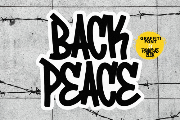Back Peace Font - Featured Image