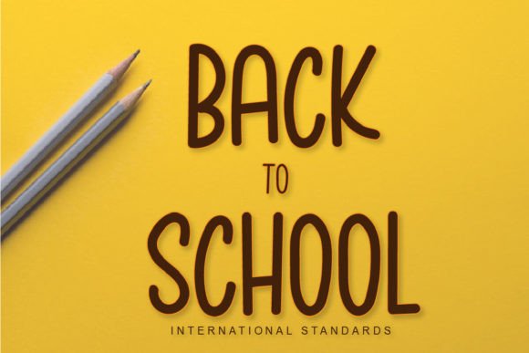 Back to School Font - Featured Image