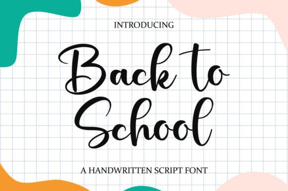 Back to School Font - Featured Image