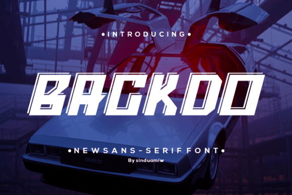Backdo Font - Featured Image