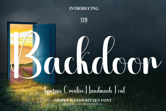 Backdoor Font - Featured Image