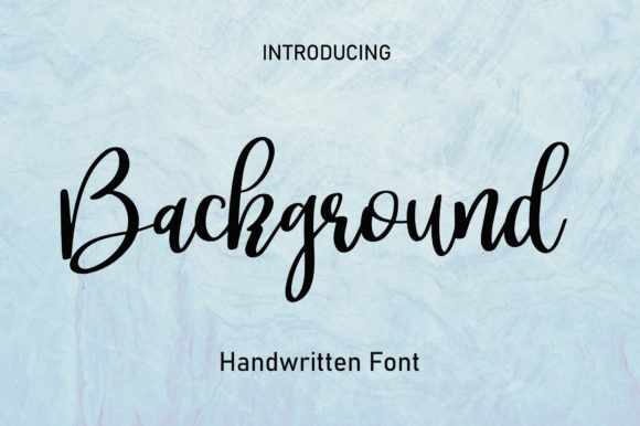 Background Font - Featured Image