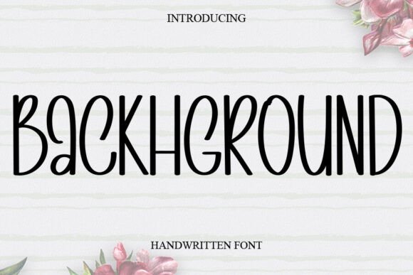 Background Font - Featured Image