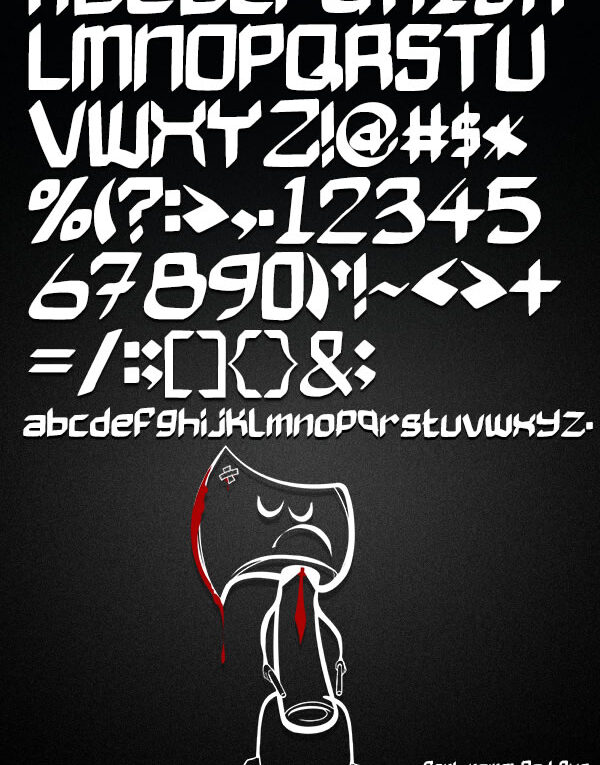 Bad Axe Font - Featured Image