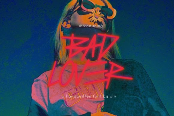 Bad Lover Font - Featured Image