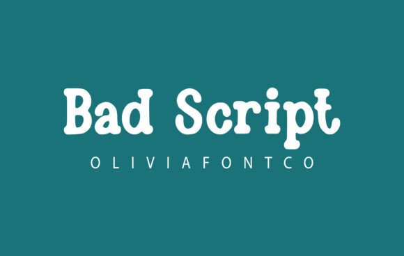 Bad Script Font - Featured Image