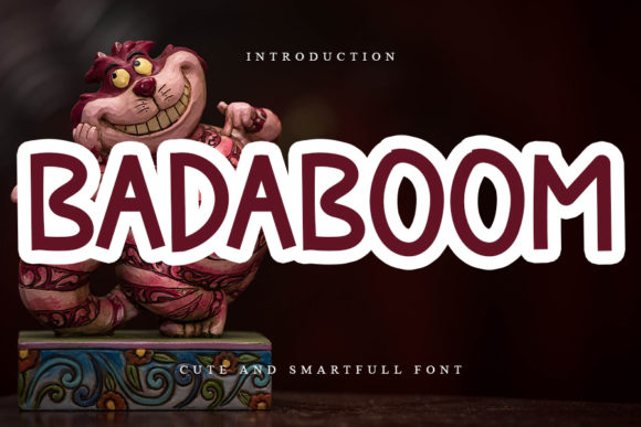 Badaboom Font - Featured Image