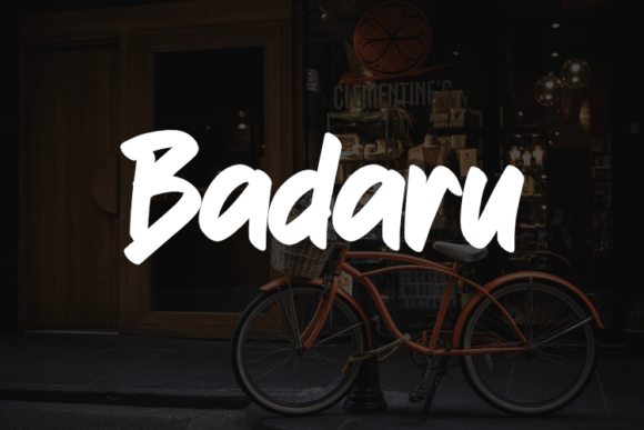 Badaru Font - Featured Image