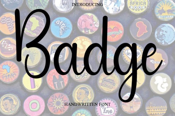 Badge Font - Featured Image