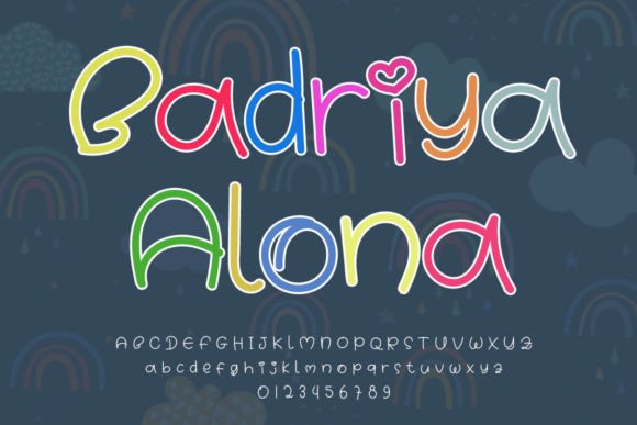 Badriya Alona Font - Featured Image