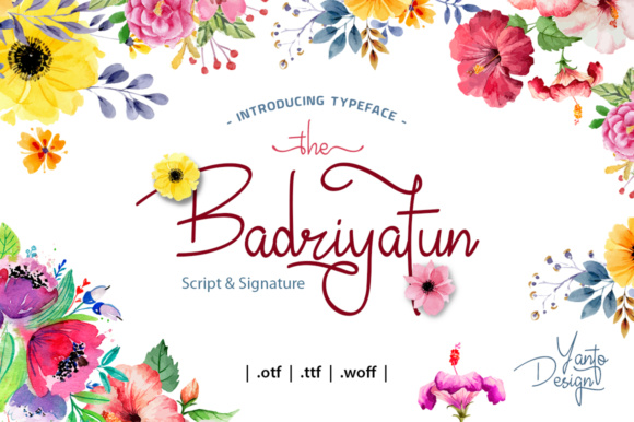 Badriyatun Script Font - Featured Image