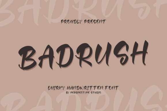 Badrush Font - Featured Image