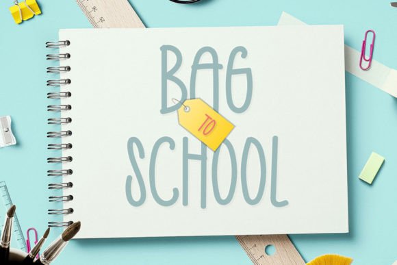 Bag to School Font - Featured Image