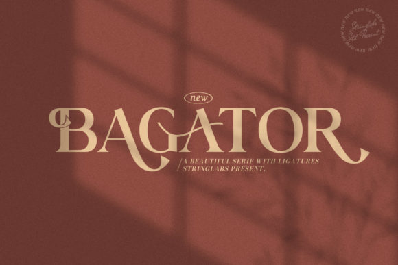 Bagator Font - Featured Image