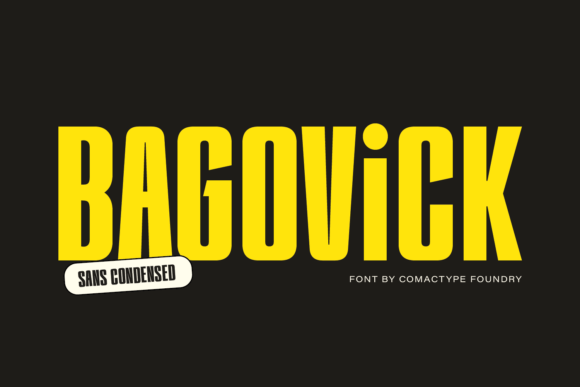 Bagovick Font - Featured Image