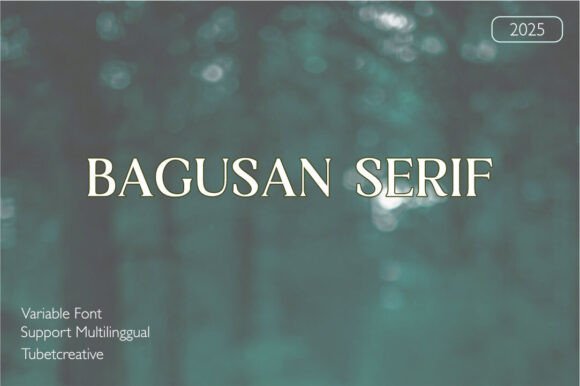 Bagusan Serif Font - Featured Image
