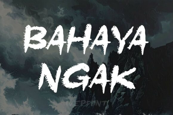 Bahaya Ngak Font - Featured Image