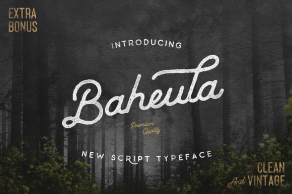 Baheula Font - Featured Image