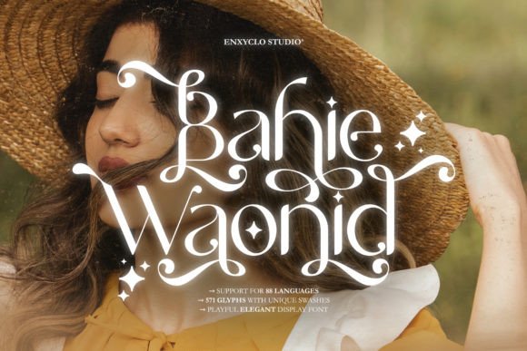 Bahie Waonid Font - Featured Image