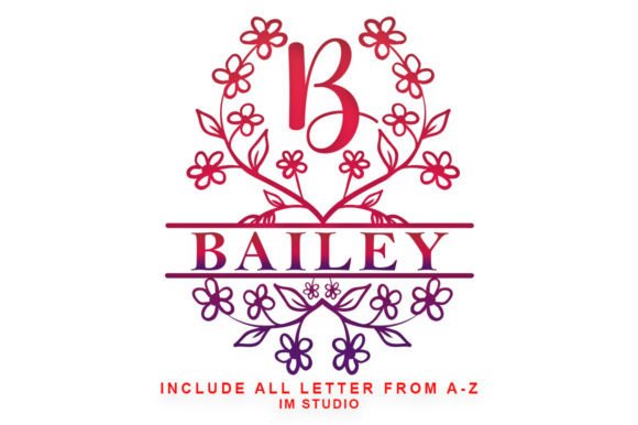 Bailey Monogram Font - Featured Image