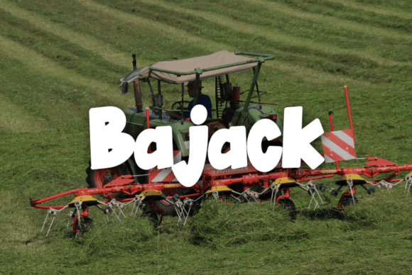Bajack Font - Featured Image