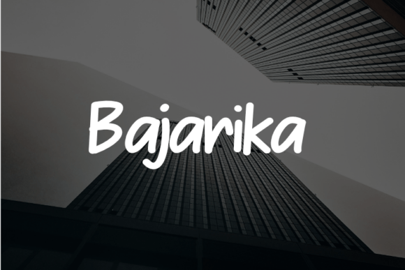 Bajarika Font - Featured Image