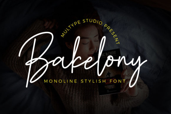 Bakelony Font - Featured Image