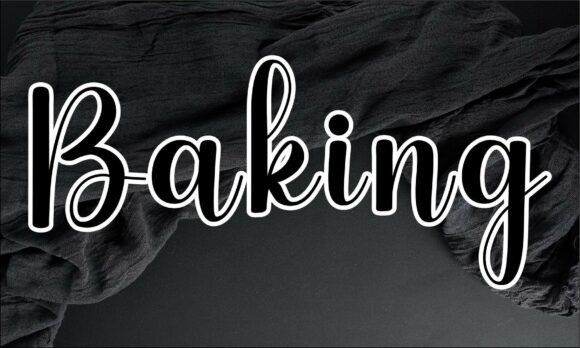 Baking Font - Featured Image
