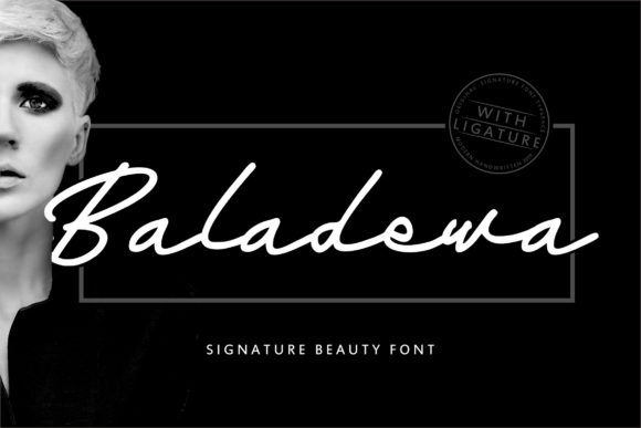 Baladewa Font - Featured Image