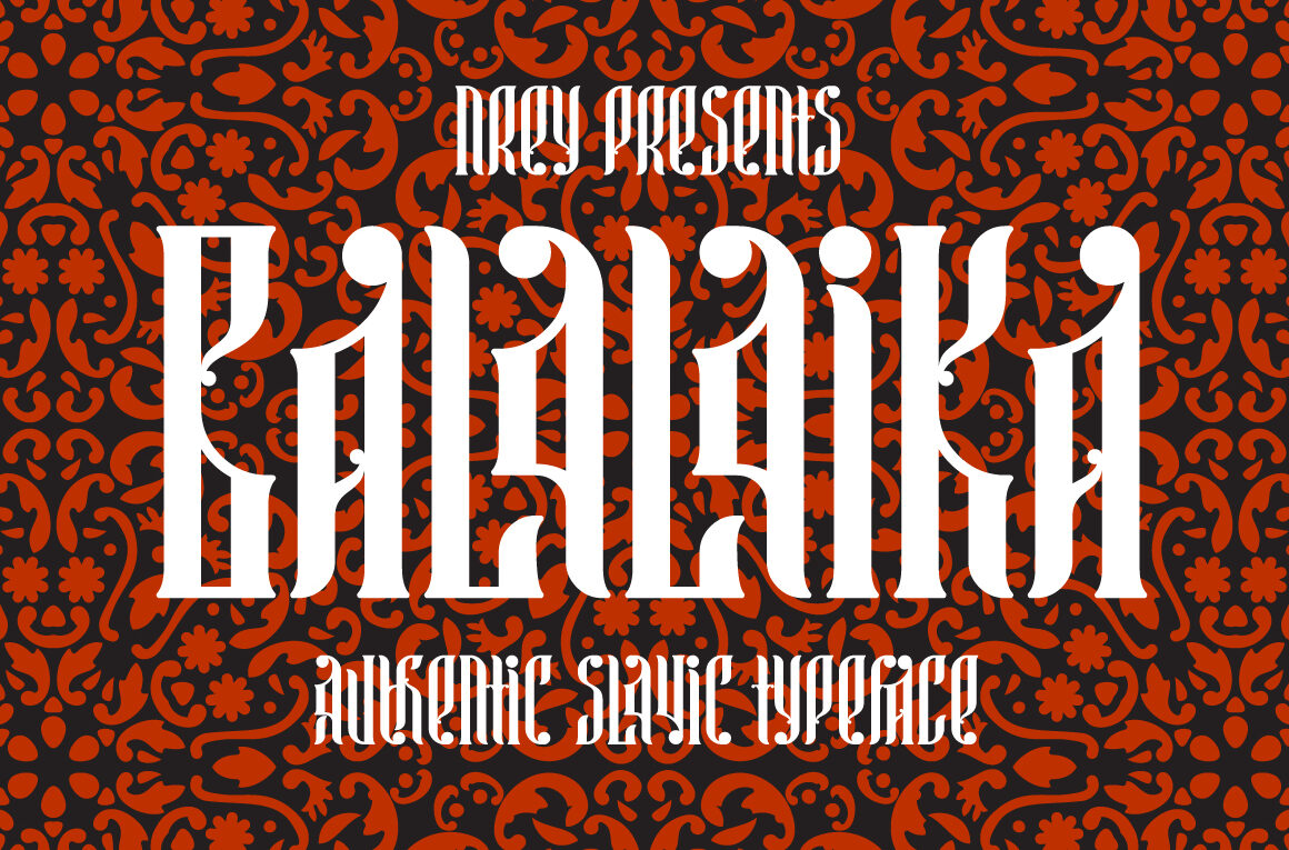Balalaika Font - Featured Image