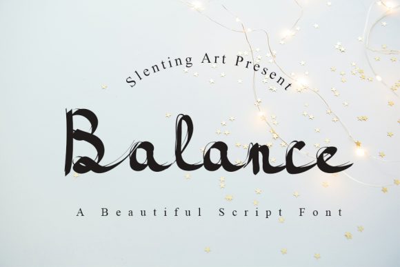 Balance Font - Featured Image