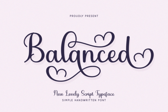 Balanced Font - Featured Image