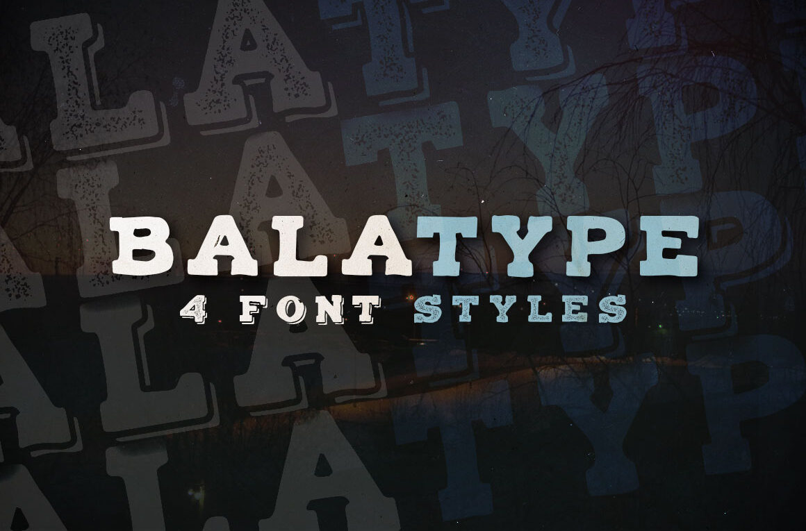 Balatype Font - Featured Image