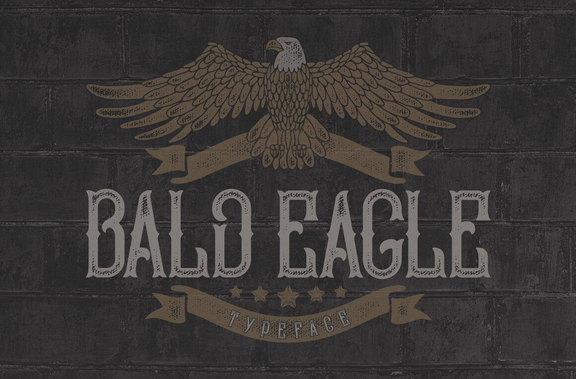 Bald Eagle Font - Featured Image