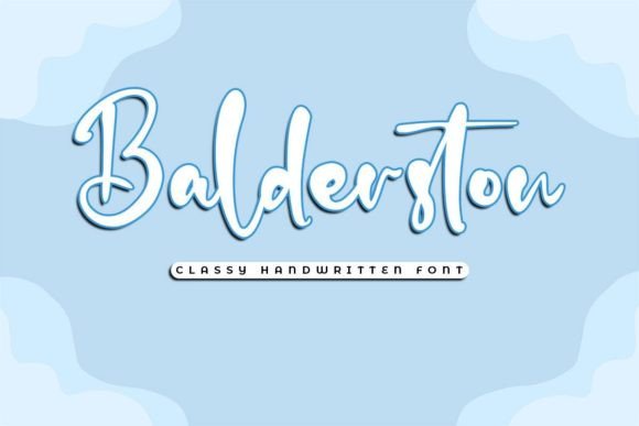 Balderston Font - Featured Image