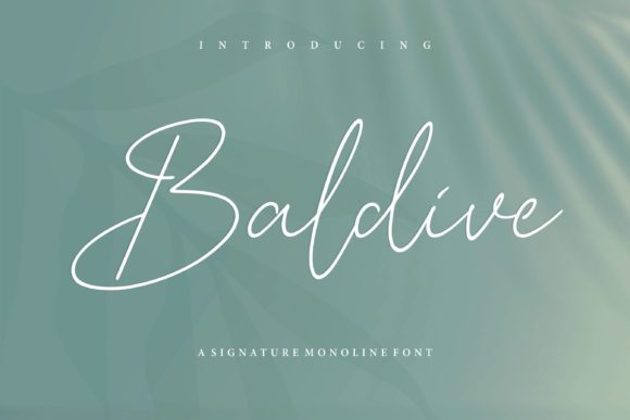 Baldive Font - Featured Image