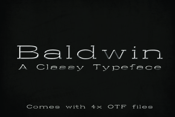 Baldwin Font - Featured Image