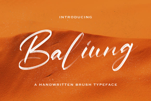 Baliung Font - Featured Image