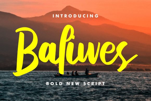Baliwes Script Font - Featured Image