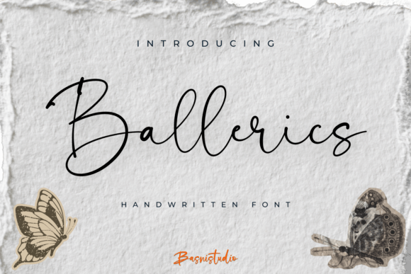 Ballerics Font - Featured Image