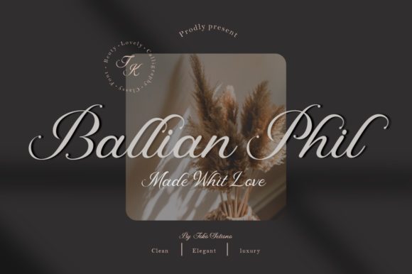 Ballian Phill Font - Featured Image